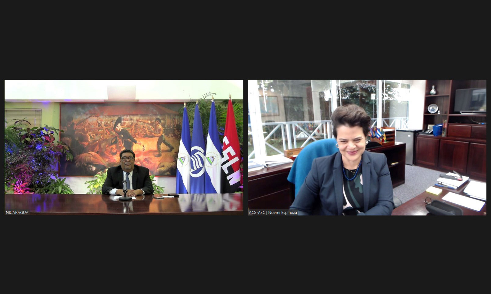 ACS Secretary-General meets with Nicaragua’s Foreign Minister